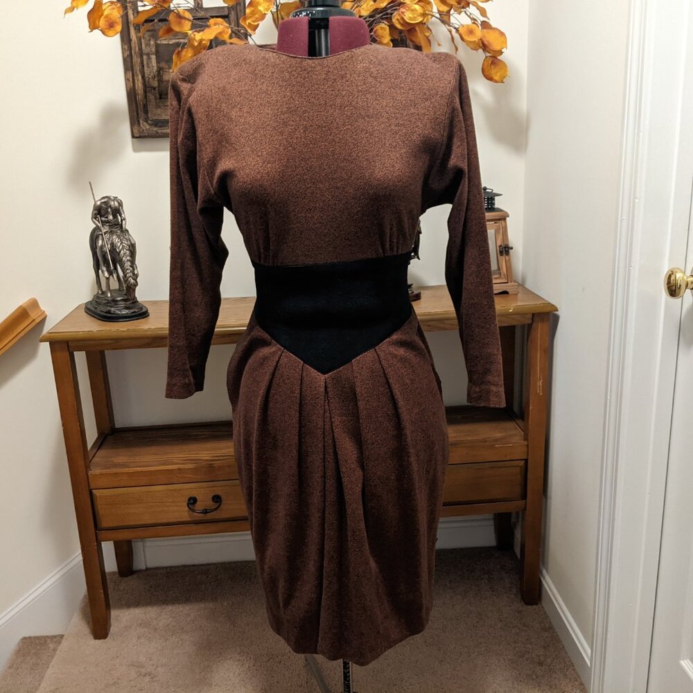 Vintage 80s St. Gillian by Kay Unger Dress